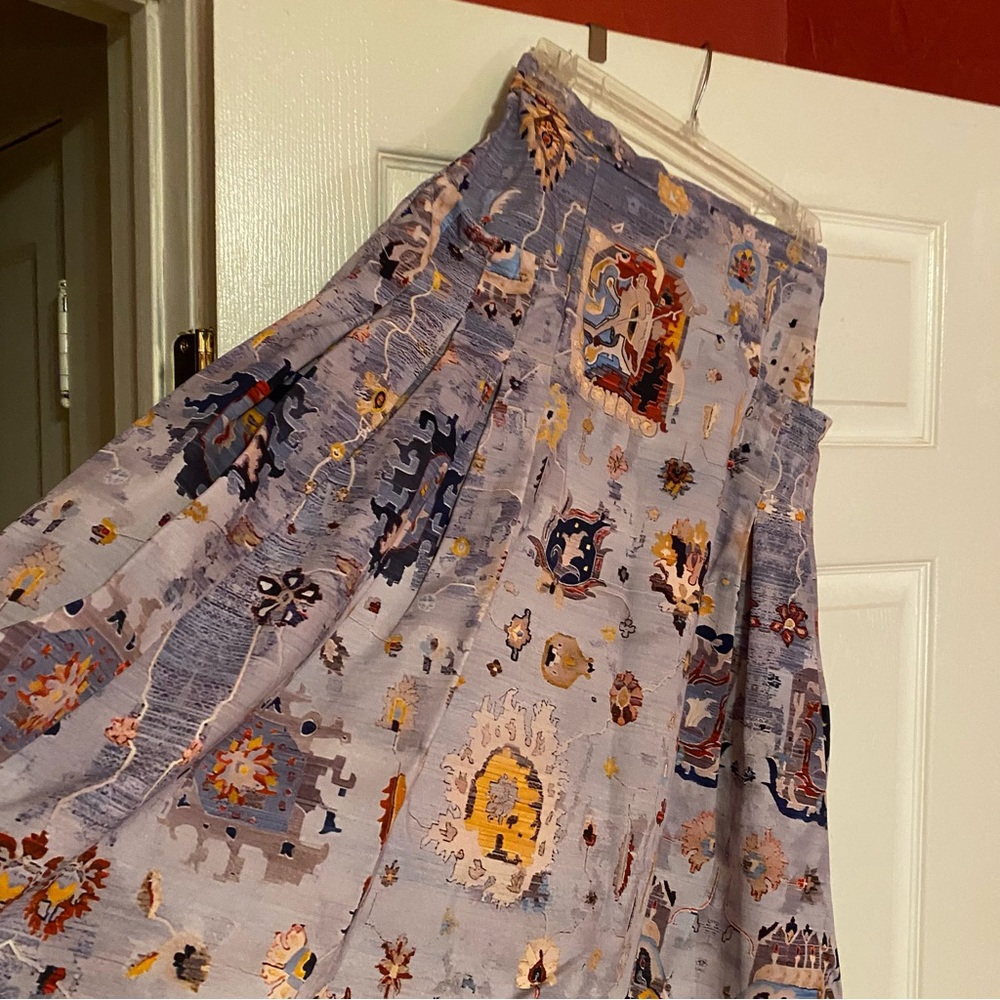 Adorable BOHO skirt. Fabulous colors. Elastic waist. Cotton blend. Size S. - Picture 2 of 10